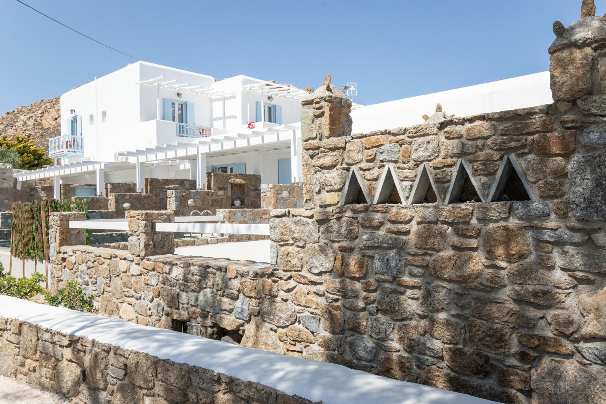 Готель Agrari Ninemia Mykonos Екстер'єр фото