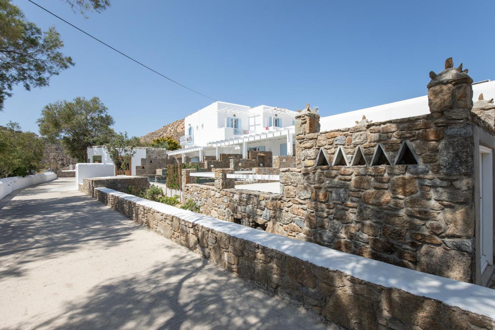 Готель Agrari Ninemia Mykonos Екстер'єр фото